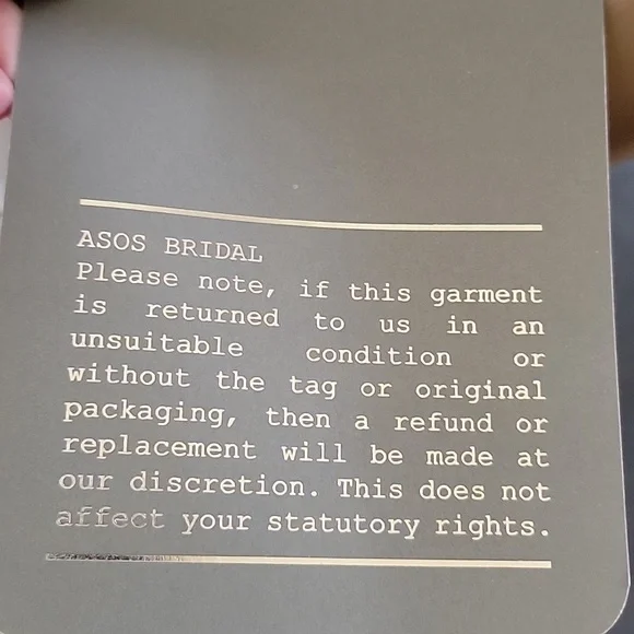 ASOS Bridal